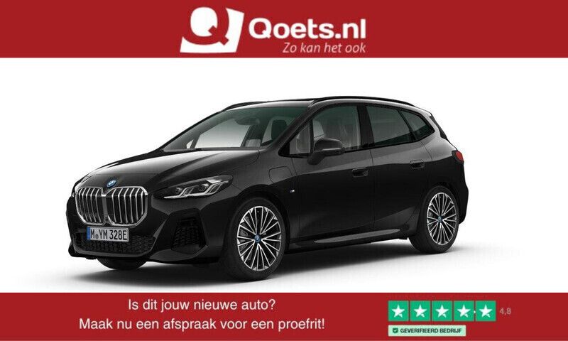 Zwart Gebruikt 2024 BMW 225 Active Tourer M Sport MPV | € 46.950 (Iets duurder) - Afbeelding 1/4