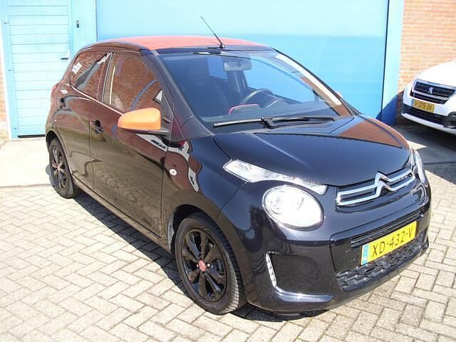 Zwart Gebruikt 2018 Citroën C1 Shine Hatchback | € 7.750 (Eerlijke prijs) - Afbeelding 1/4