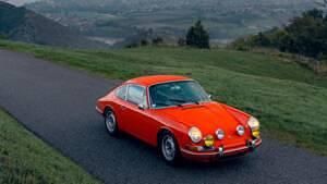 Oranjetangerine ( #2310) Gebruikt 1967 Porsche 911 Coupé | € 183.990 - Afbeelding 1/4