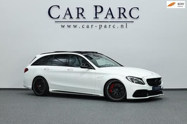Wit Occasion 2017 Mercedes S63 AMG AMG Stationwagen | € 49.995 (Super prijs) - Afbeelding 1/4