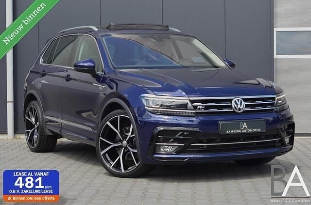 Blauw Gebruikt 2018 VW Tiguan R-line SUV | € 29.995 (Goede deal) - Afbeelding 1/4