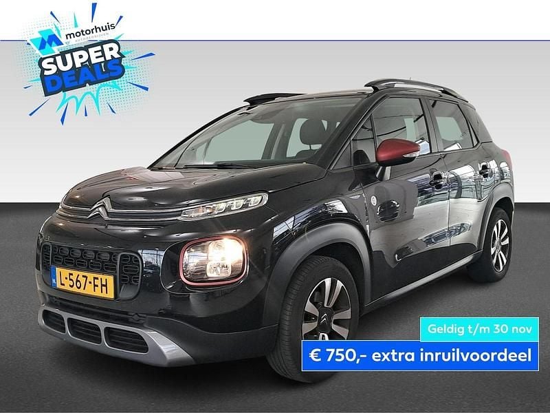 Zwart Gebruikt 2021 Citroën C3 Aircross SUV | € 13.445 (Goede deal) - Afbeelding 1/4