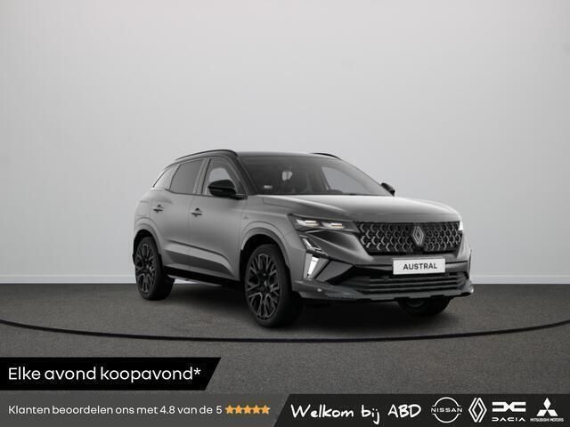 Gris schiste satin / noir étoilé (grijs mica) Nieuw 2025 Renault Austral Iconic Esprit Alpine SUV | € 54.057 - Afbeelding 1/4