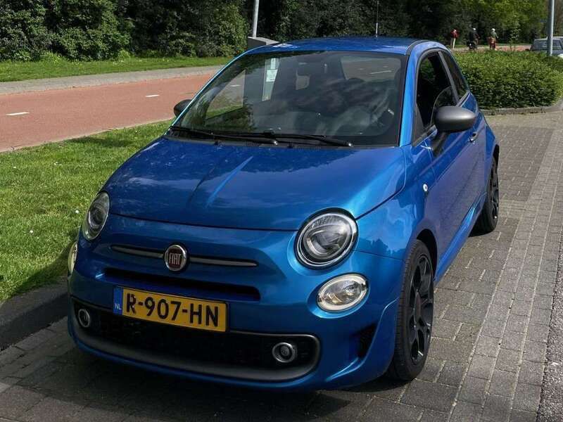 Blauw Gebruikt 2016 Fiat 500S Sport Hatchback | € 7.700 (Iets duurder) - Afbeelding 1/4