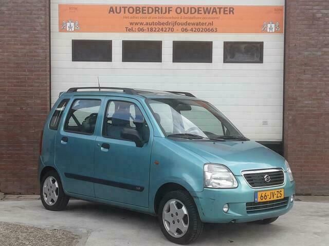 Occasion Suzuki Wagon R 76 PK (55 kW) 2002 Groen MPV