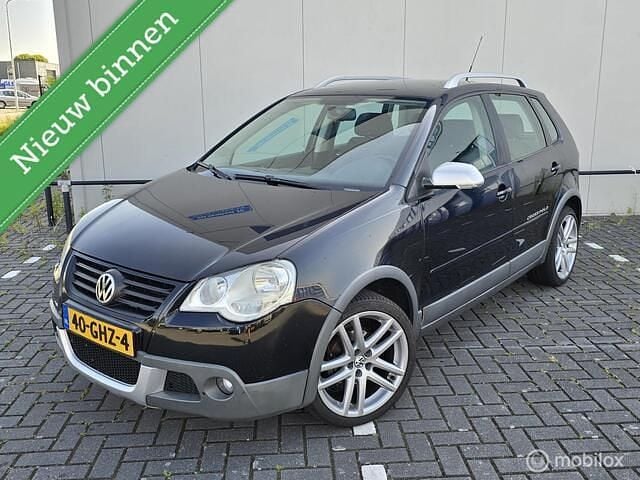 Zwart Gebruikt 2008 VW Polo Cross Hatchback | € 4.450 (Iets duurder) - Afbeelding 1/4
