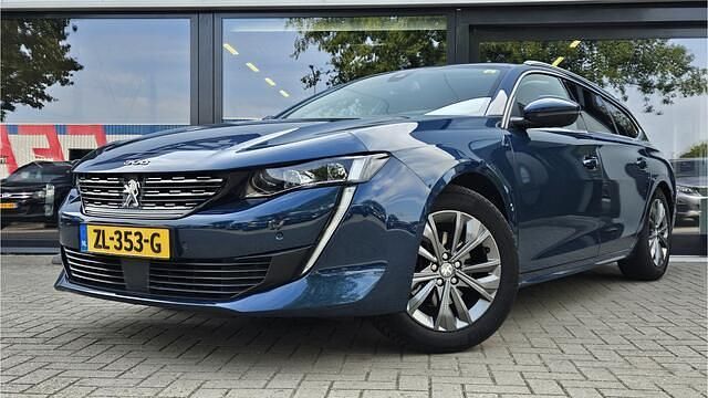 Blauw Gebruikt 2019 Peugeot 508 Allure Stationwagen | € 15.900 (Goede deal) - Afbeelding 1/4