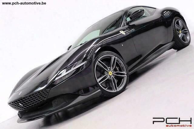 Zwart Gebruikt 2021 Ferrari Roma Coupé | € 249.999 - Afbeelding 1/4