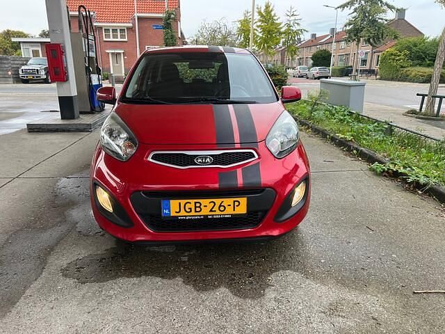 Rood Occasion 2012 Kia Picanto Comfort Hatchback | € 4.995 (Eerlijke prijs) - Afbeelding 1/4