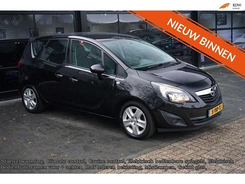 Zwart Occasion 2011 Opel Meriva Edition MPV | € 3.940 (Goede deal) - Afbeelding 1/4