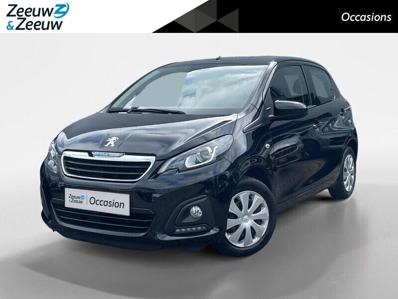 Zwart Gebruikt 2018 Peugeot 108 Active Hatchback | € 6.940 (Goede deal) - Afbeelding 1/4