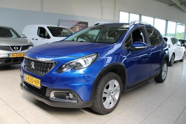 Blauw Gebruikt 2019 Peugeot 2008 Signature Sky SUV | € 13.900 (Goede deal) - Afbeelding 1/4