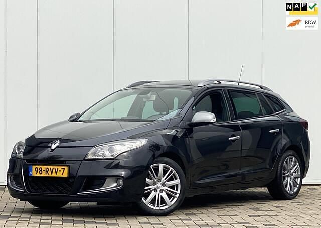 Zwart Gebruikt 2011 Renault Mégane GT Line Bose Edition Stationwagen | € 5.900 (Duur) - Afbeelding 1/4