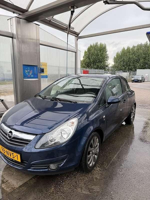 Blauw Gebruikt 2010 Opel Corsa Color Edition MPV | € 1.700 (Super prijs) - Afbeelding 1/4