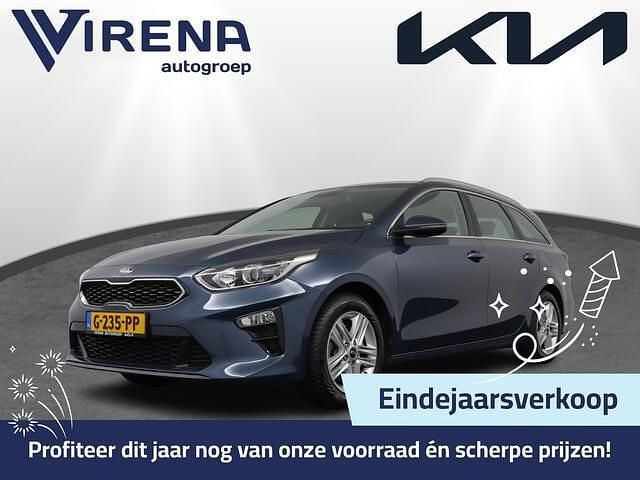 Blauw (metallic) Gebruikt 2019 Kia Ceed Sportswagon Stationwagen | € 13.950 (Eerlijke prijs) - Afbeelding 1/4