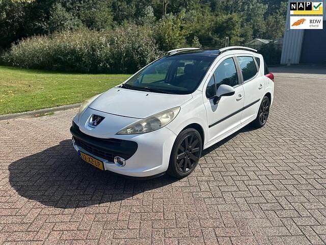Wit Gebruikt 2007 Peugeot 207 Stationwagen | € 2.199 (Eerlijke prijs) - Afbeelding 1/4