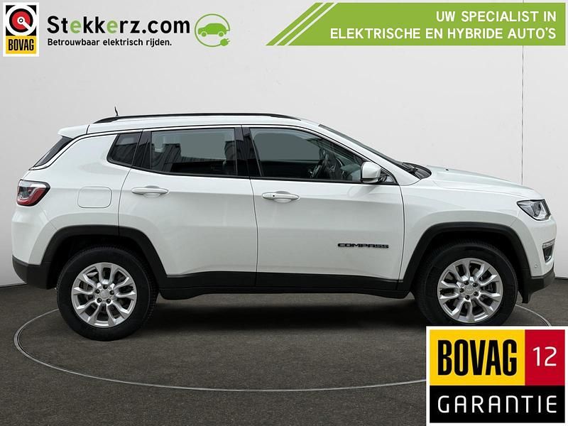 Wit Gebruikt 2021 Jeep Compass Limited SUV | € 23.595 - Afbeelding 1/3