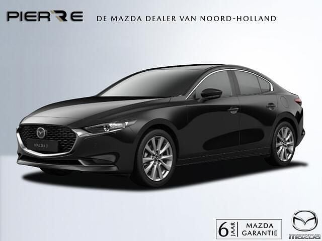 Nieuw Mazda 3 Center-Line 141 PK (103 kW) 2026 Zwart Sedan