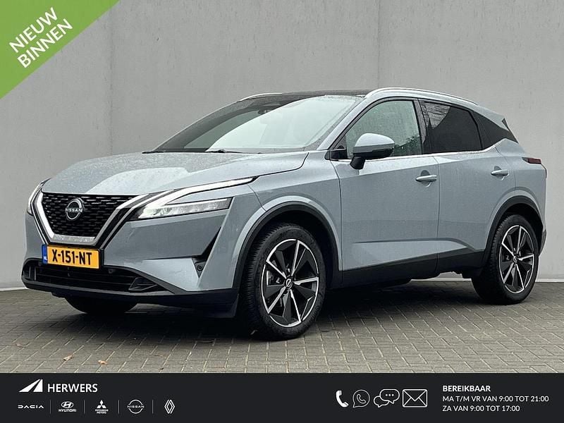 Grijs Gebruikt 2024 Nissan Qashqai Tekna SUV | € 34.385 (Eerlijke prijs) - Afbeelding 1/4