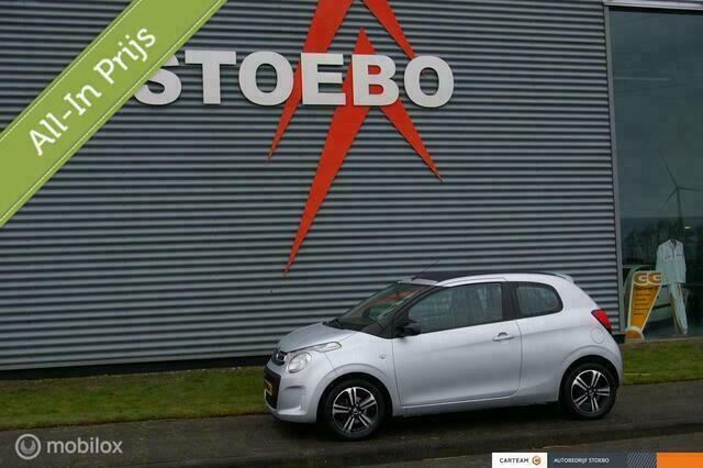 Grijs Gebruikt 2015 Citroën C1 Feel Hatchback | € 8.450 (Eerlijke prijs) - Afbeelding 1/4