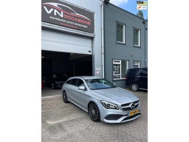 Grijs Gebruikt 2017 Mercedes CLA180 Shooting Brake AMG Stationwagen | € 18.950 (Eerlijke prijs) - Afbeelding 1/4