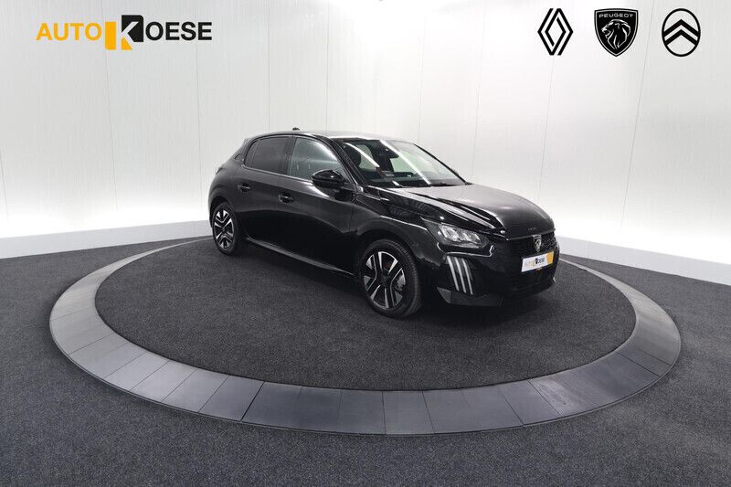 Zwart, metallic lak Gebruikt 2024 Peugeot 208 Allure Hatchback | € 21.900 (Eerlijke prijs) - Afbeelding 1/4