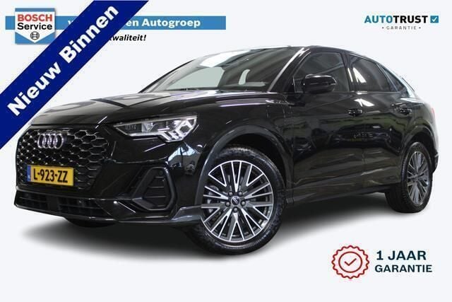 Zwart Gebruikt 2021 Audi Q3 Sportback Business SUV | € 29.950 (Eerlijke prijs) - Afbeelding 1/4