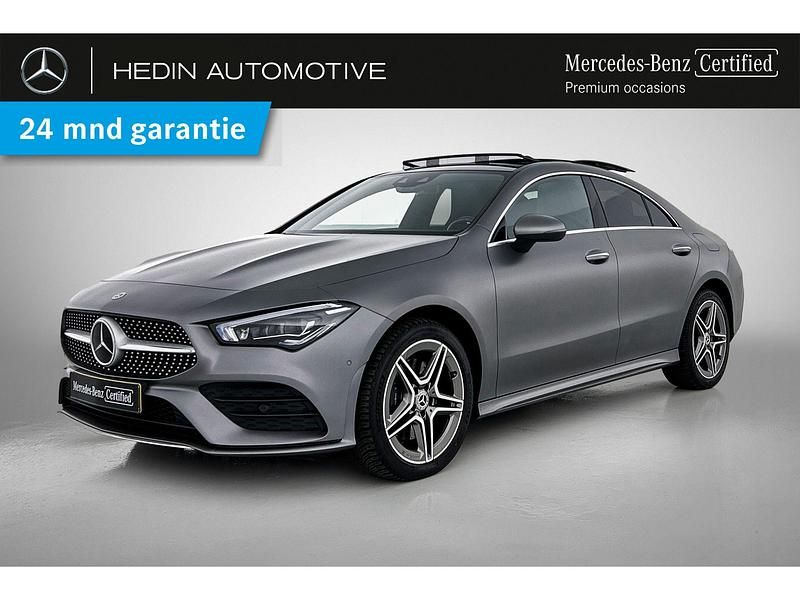Grijs Gebruikt 2021 Mercedes CLA250 Advanced Sedan | € 39.900 - Afbeelding 1/4