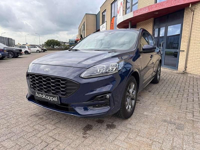 Blauw Gebruikt 2021 Ford Kuga ST-Line X SUV | € 20.750 (Eerlijke prijs) - Afbeelding 1/4