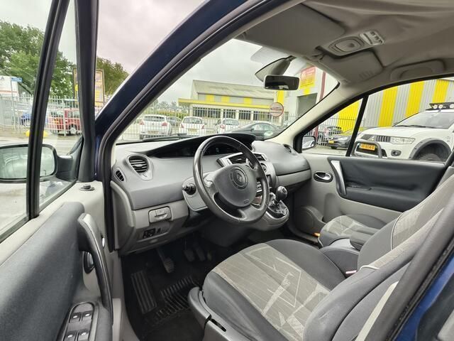 Occasion Renault Scénic II 135 PK (99 kW) 2005 Blauw, metallic lak MPV