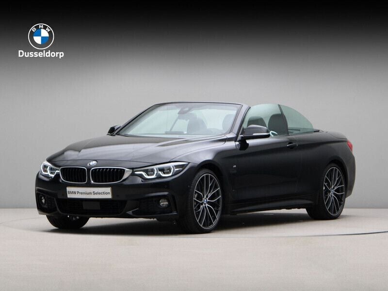 Zwart, metallic lak Gebruikt 2018 BMW 440 Executive Cabriolet | € 37.950 (Super prijs) - Afbeelding 1/4