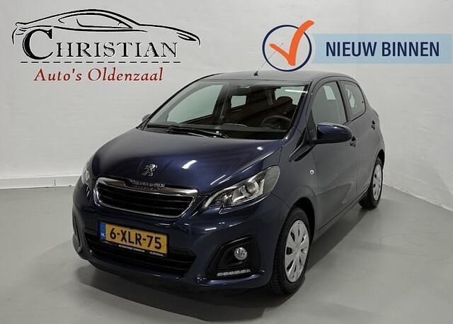 Blauw Gebruikt 2014 Peugeot 108 Active Hatchback | € 5.199 (Eerlijke prijs) - Afbeelding 1/4
