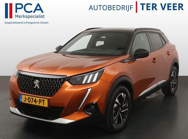 Oranje Occasion 2020 Peugeot 2008 GT-line SUV | € 18.900 (Duur) - Afbeelding 1/4