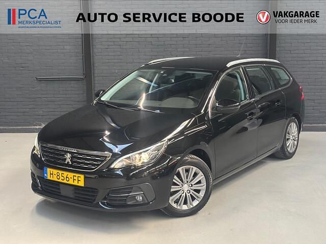 Zwart Occasion 2019 Peugeot 308 SW Allure Stationwagen | € 13.925 (Eerlijke prijs) - Afbeelding 1/4