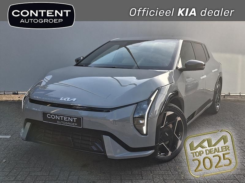 Wolf grey (grijs metallic) Nieuw 2025 Kia EV4 GT-Line Hatchback | € 43.540 (Eerlijke prijs) - Afbeelding 1/4