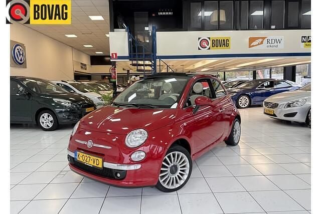 Occasion Fiat 500C Lounge 101 PK (74 kW) 2010 Rood Cabriolet