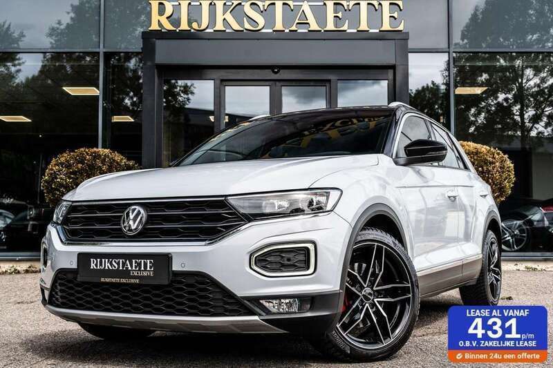 Wit Gebruikt 2019 VW T-Roc R-line SUV | € 26.900 (Duur) - Afbeelding 1/4