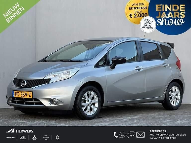 Grijs Occasion 2015 Nissan Note MPV | € 8.435 (Eerlijke prijs) - Afbeelding 1/4