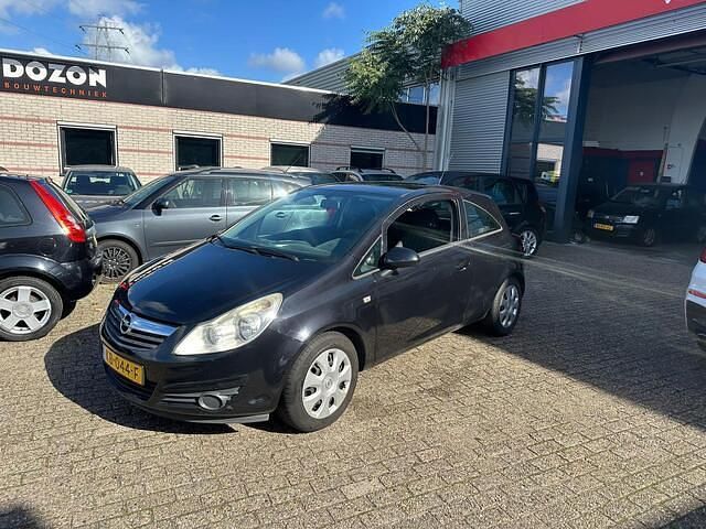 Occasion Opel Corsa Edition 80 PK (58 kW) 2009 Zwart Hatchback