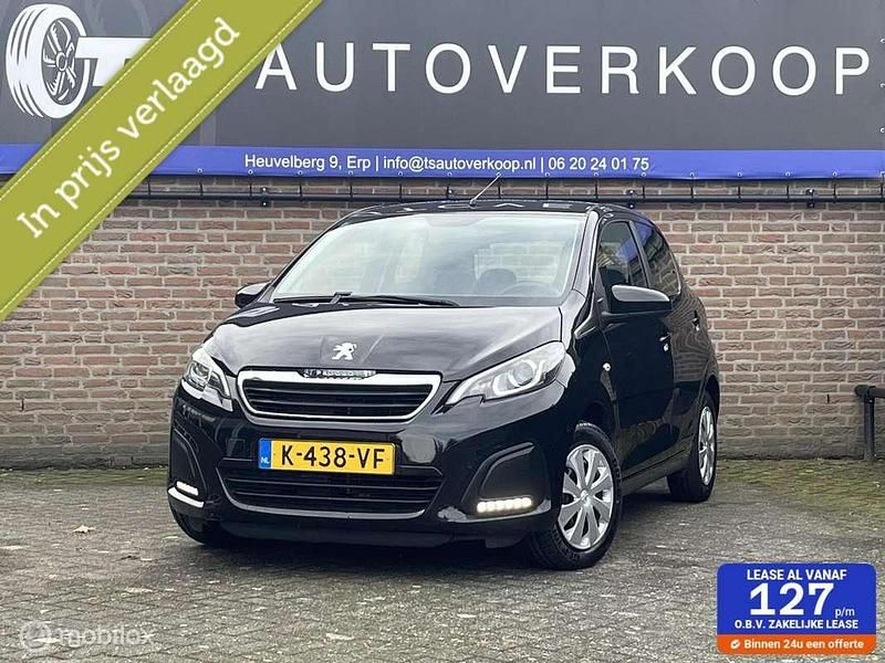 Zwart Gebruikt 2021 Peugeot 108 Active Hatchback | € 7.745 (Eerlijke prijs) - Afbeelding 1/4