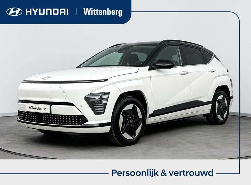 Wit Nieuw 2024 Hyundai Kona Comfort SUV | € 39.990 (Eerlijke prijs) - Afbeelding 1/4