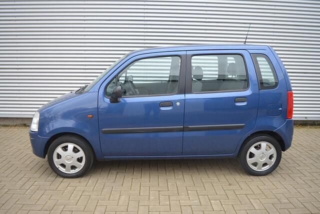 Occasion Opel Agila Elegance 75 PK (55 kW) 2002 Blauw (metallic) Hatchback