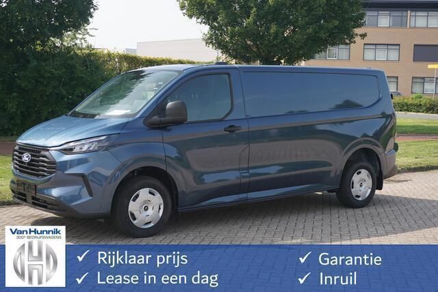 Blauw Nieuw 2024 Ford Transit Custom Trend Van | € 38.500 (Super prijs) - Afbeelding 1/4