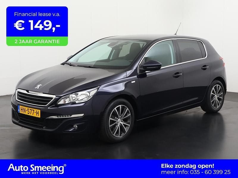 Blauw Occasion 2015 Peugeot 308 Style Hatchback | € 11.695 (Eerlijke prijs) - Afbeelding 1/4