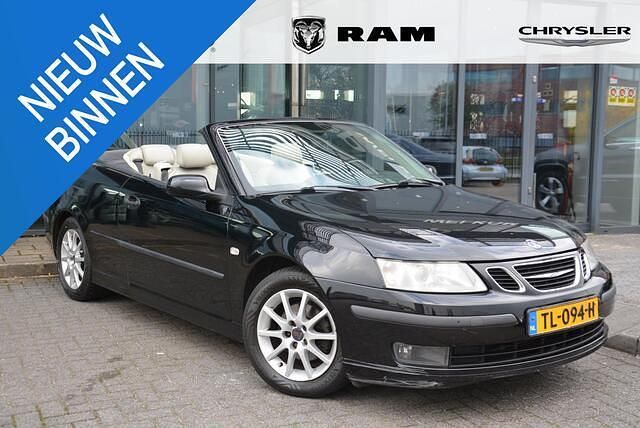 Zwart Gebruikt 2005 Saab 9-3 Cabriolet Vector Cabriolet | € 4.950 (Goede deal) - Afbeelding 1/4