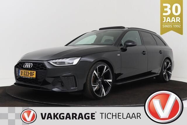 Zwart Gebruikt 2020 Audi A4 S-Line Stationwagen | € 29.699 (Iets duurder) - Afbeelding 1/4