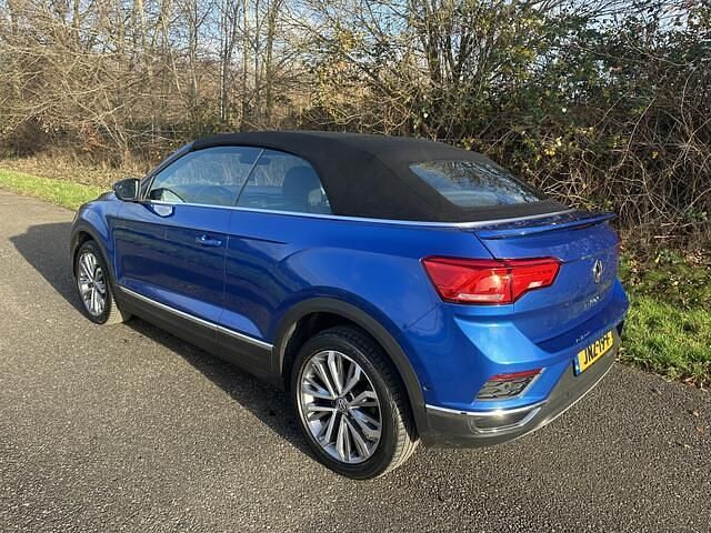 Occasion VW T-Roc Cabriolet Style 150 PK (110 kW) 2021 Blauw (metallic) Cabriolet
