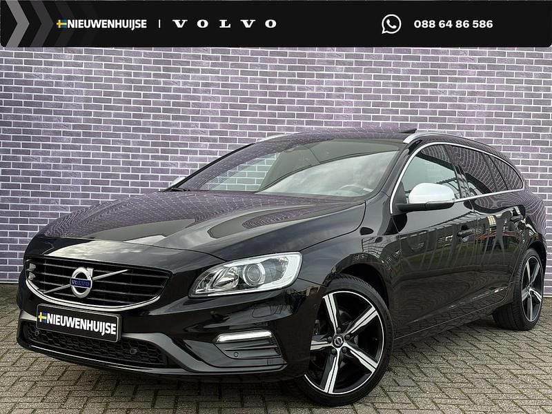 Zwart Gebruikt 2018 Volvo V60 Business Edition Stationwagen | € 25.899 (Super prijs) - Afbeelding 1/3