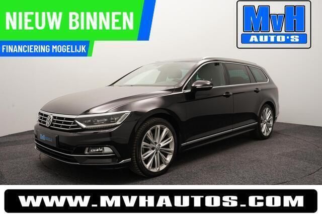 Zwart Gebruikt 2019 VW Passat R-line Stationwagen | € 19.299 (Eerlijke prijs) - Afbeelding 1/4