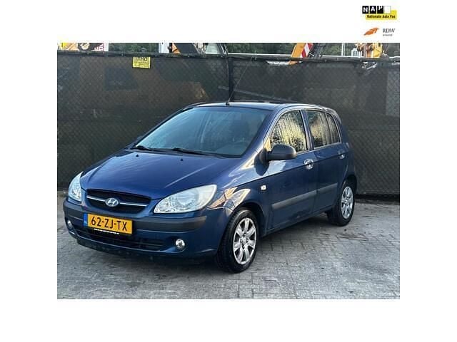 Blauw Gebruikt 2008 Hyundai Getz Active Hatchback | € 2.600 (Eerlijke prijs) - Afbeelding 1/4
